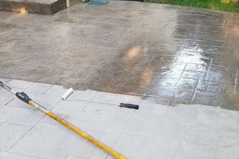 Concrete and Paver Sealing